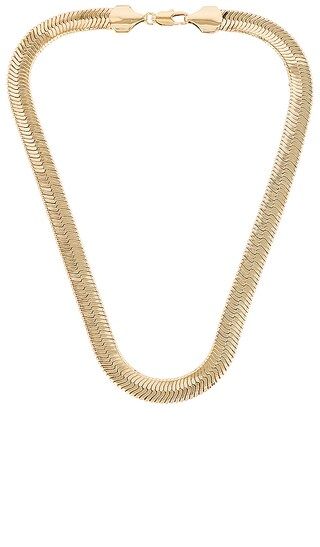 Serpent Necklace in Gold | Revolve Clothing (Global)
