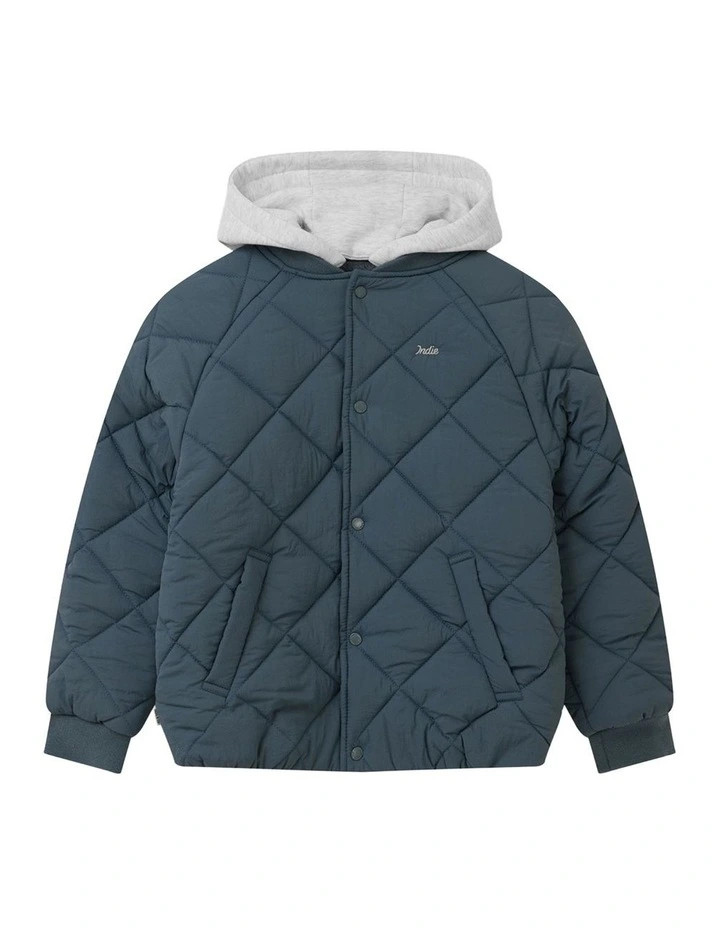 Indie Kids by IndustrieThe Columbia Jacket (8-16 Years) in Petrol Blue | Myer