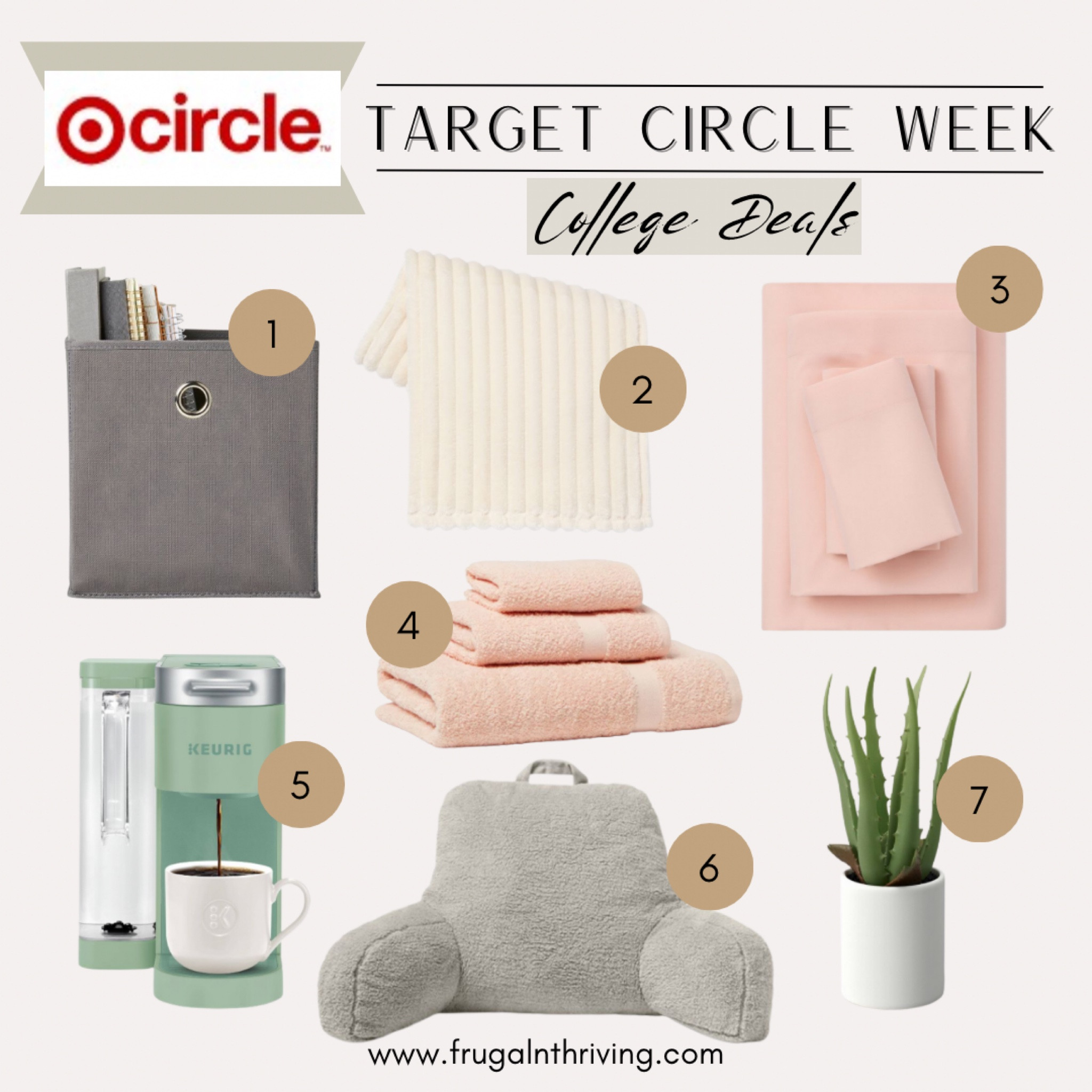 Shop college and dorm deals during Target Circle Week

#target #college #summersales

#LTKU #LTKsalealert #LTKBacktoSchool
