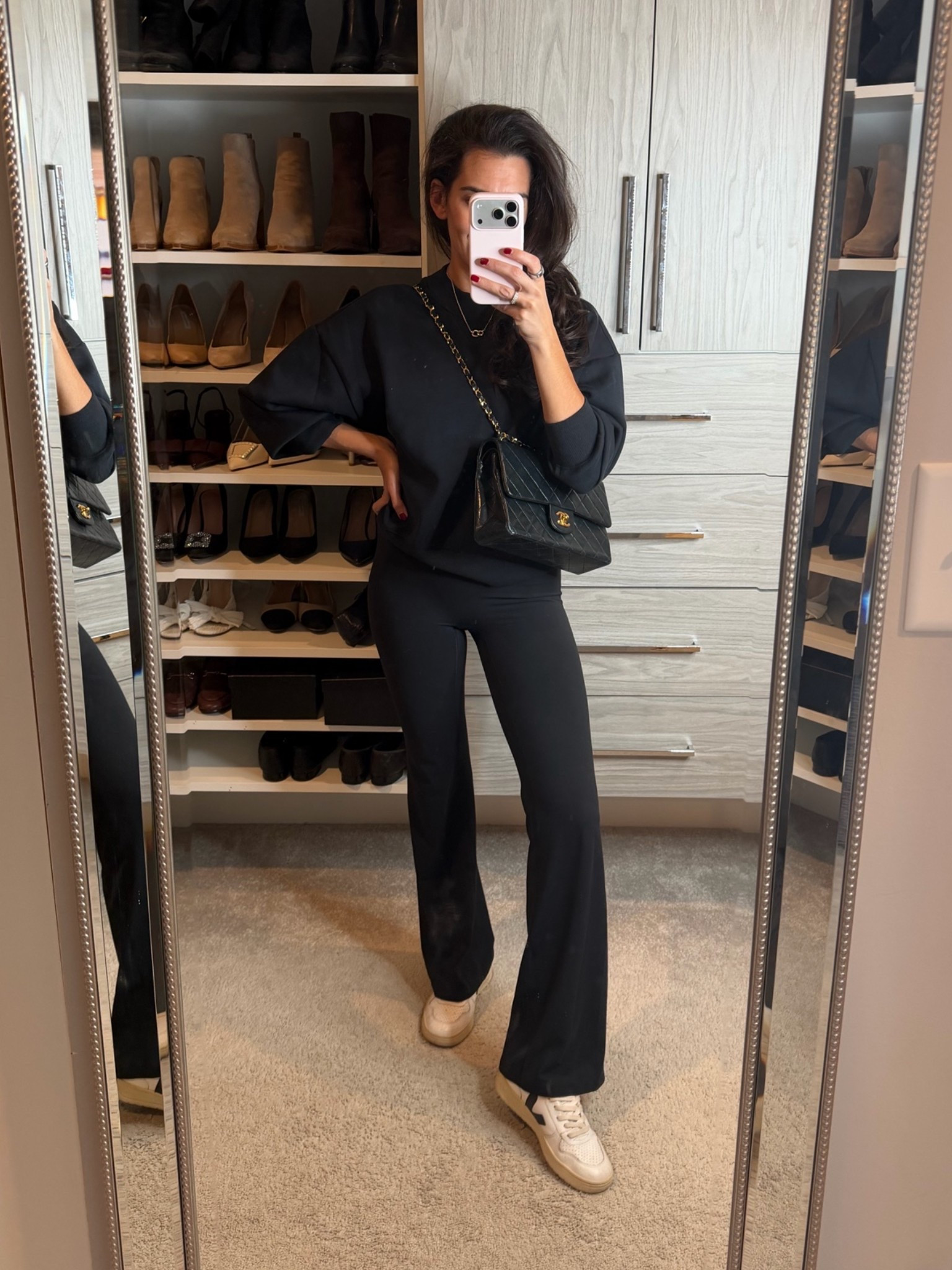Cozy casual athleisure outfit - All target finds! 

I’m wearing size small

These flare pants are so soft and comfy! Way better than normal leggings 

Perfect travel outfit

#LTKmomlife #LTKActive #LTKTravel