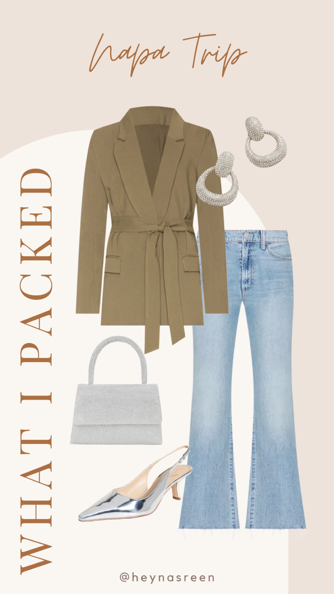 I love pairing a classy top with blue jeans. Added some silver accessories to finish off the look! 🤍 These items are perfect if you have any fun trips planned.

#LTKstyletip #LTKSeasonal #LTKtravel