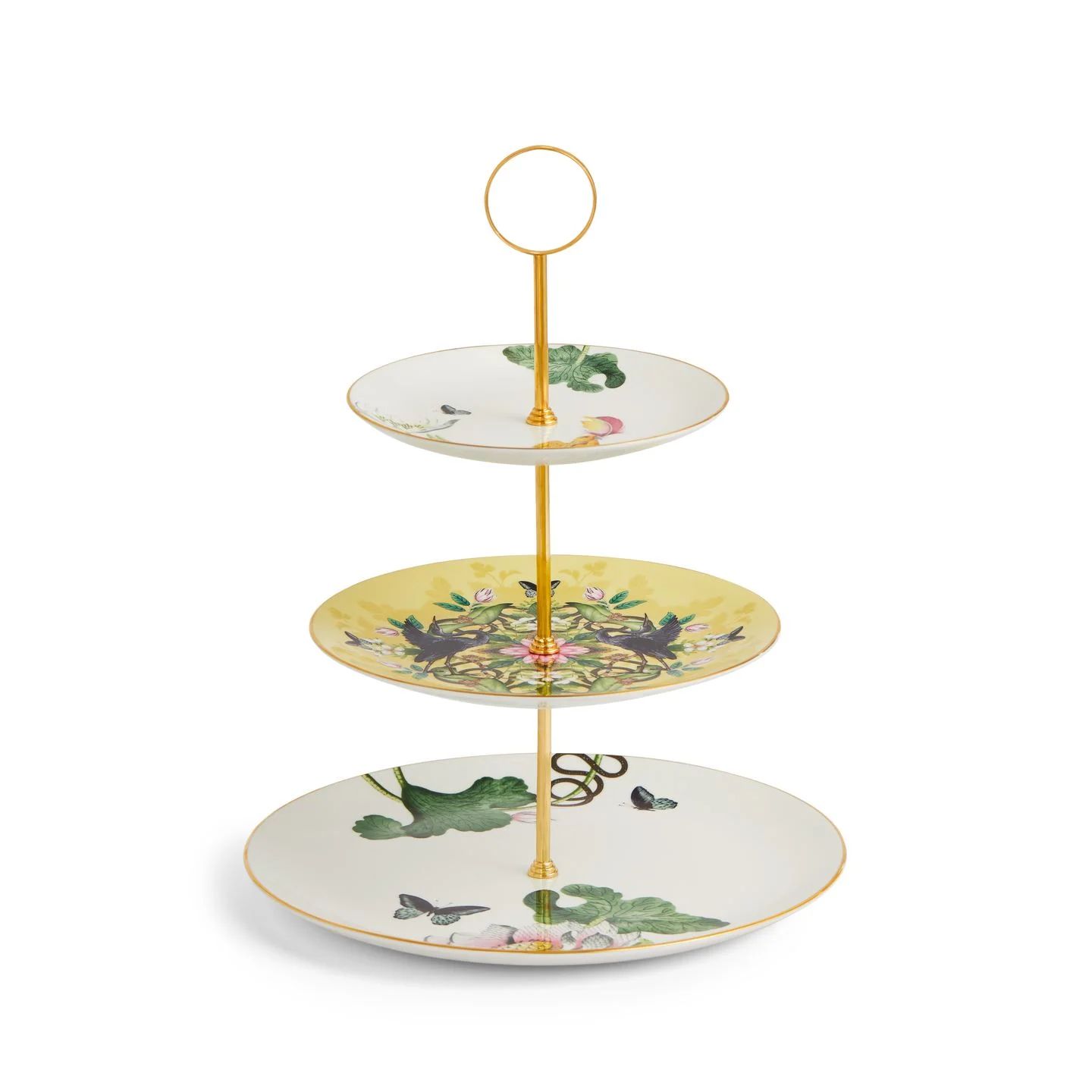 Waterlily 3 Tier Cake Stand | Wedgwood | Wedgwood