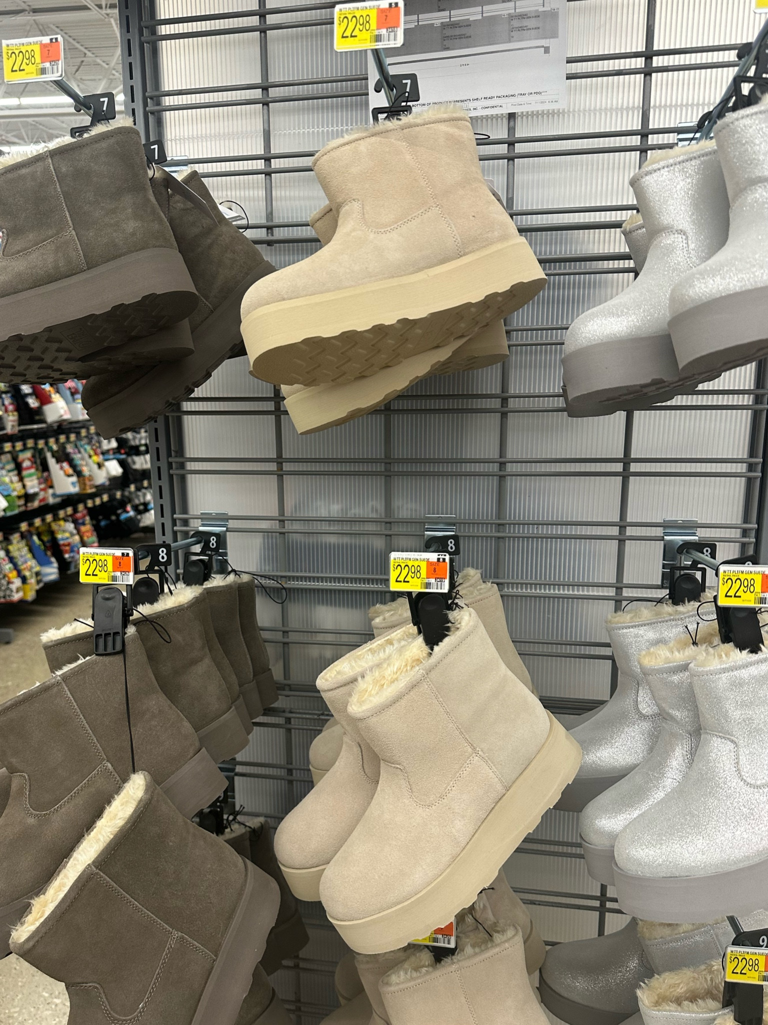 These will be a viral hit this fall! Fall boots + fall outfit + ugg dupes + winter shoes + fall finds at Walmart + Walmart dupe + Walmart finds 

#LTKStyleTip #LTKSaleAlert #LTKSeasonal