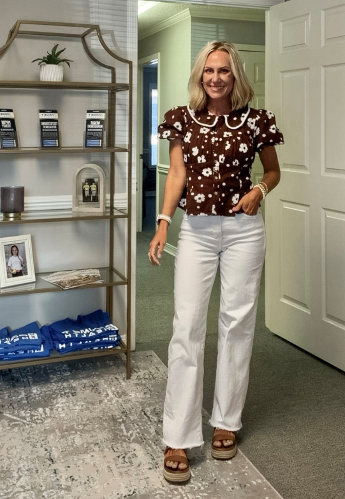 Gimme all the polka dots!! This fun top is an instant mood boost 🤎

#WhiteDenim #LisaSaysGah #LTKShoes #ButtonUpTop #CasualStyle

#LTKootd #LTKOver40 #LTKSeasonal