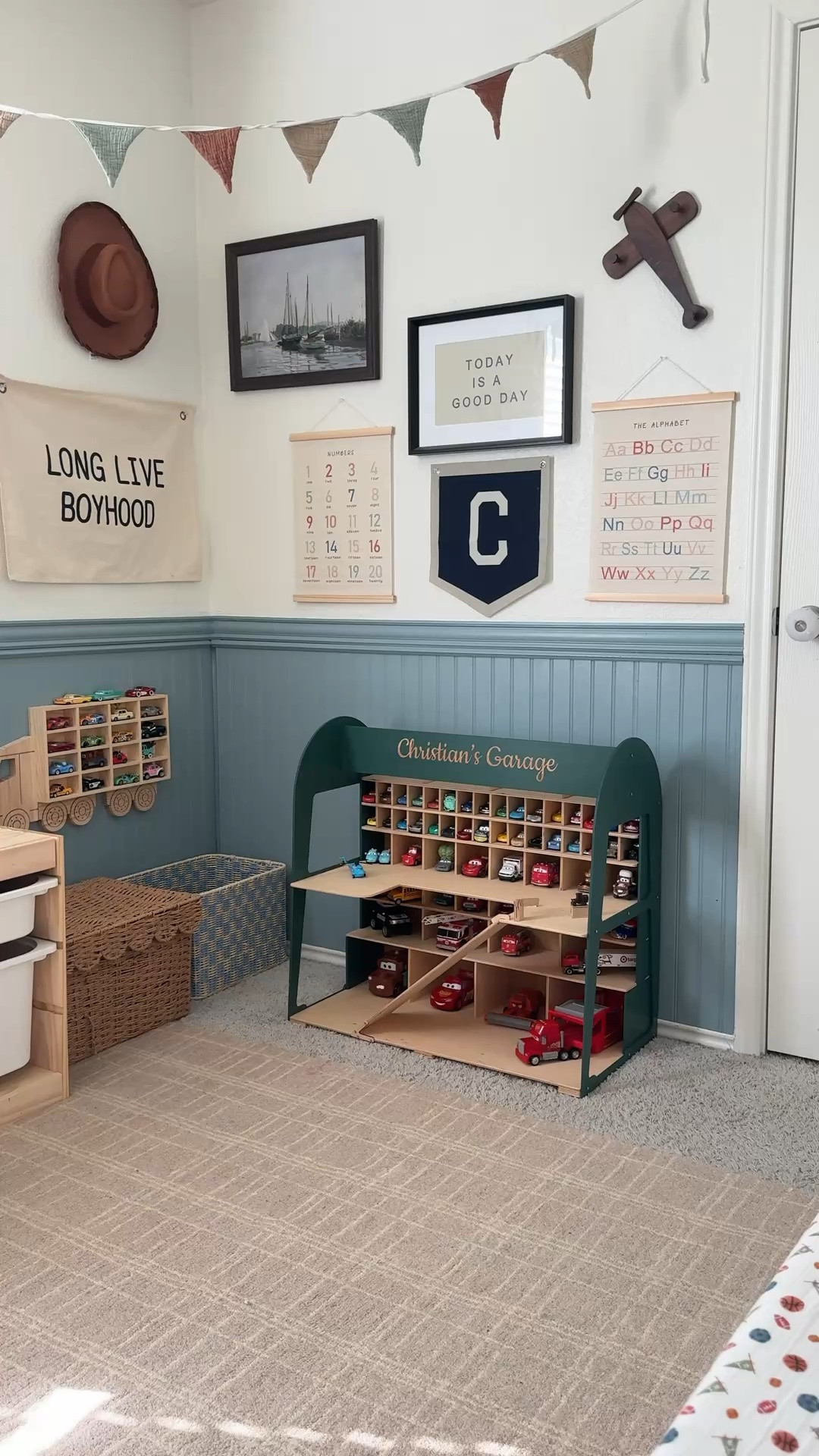 the cutest addition to my sons room! 🥹🏁🏎️

#LTKHome #LTKKids #LTKBaby