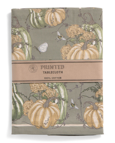 Pumpkins Tablecloth | TJ Maxx