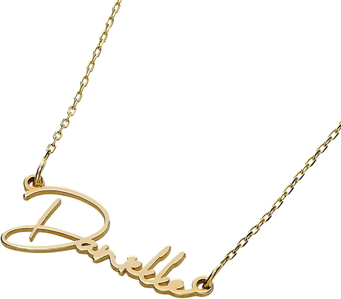 OAK & LUNA - Personalized Custom Name Necklace | Amazon (US)