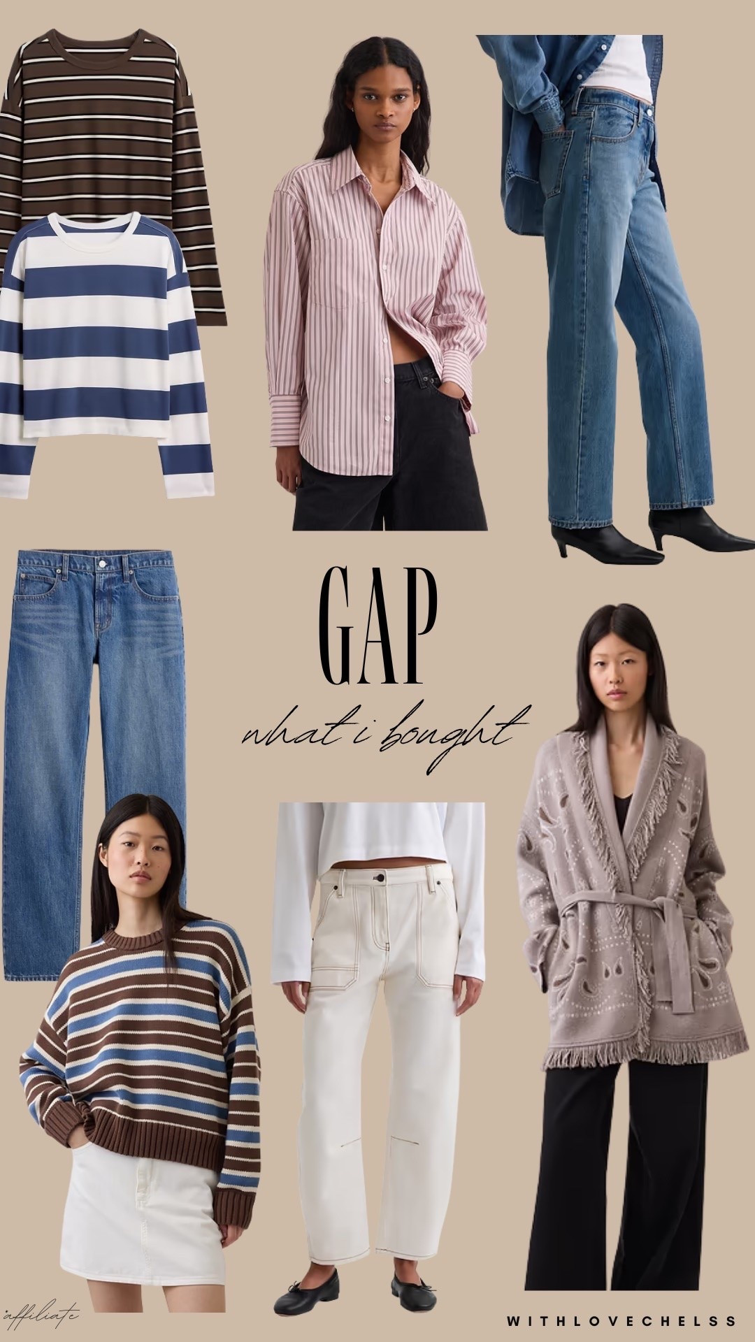 My GAP order! Use my code CHELSEA15 for an additional 15% off! Wearing a size 6 regular and an XS in the tops and cardigan! 
 @gap #howyouweargap #gappartner

GapJeans Event: 30-50% off All Jeans Online 9/9-9/15

#LTKcanada #LTKfall #LTKjeans