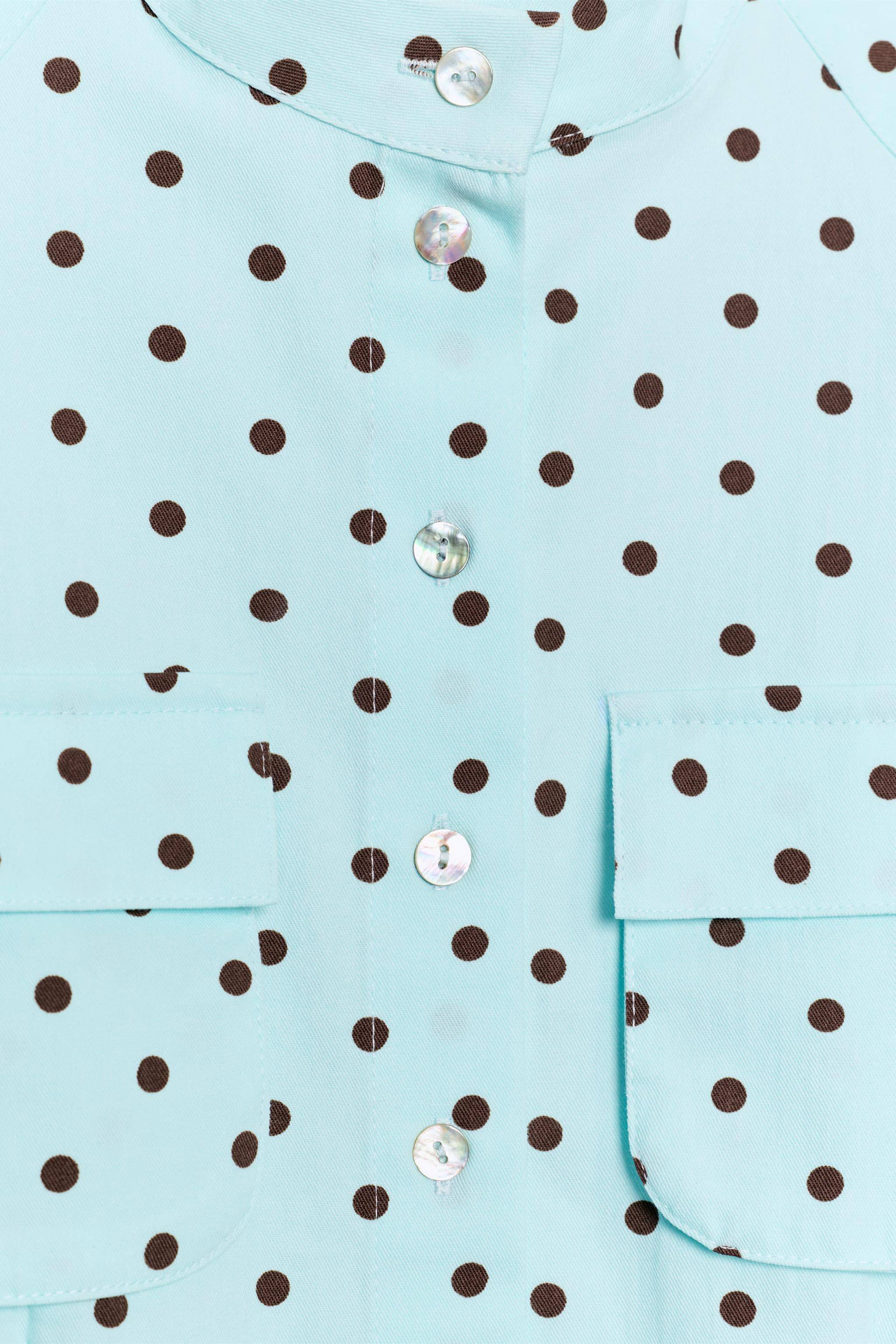 POLKA DOT SHIRT JACKET | Zara UK