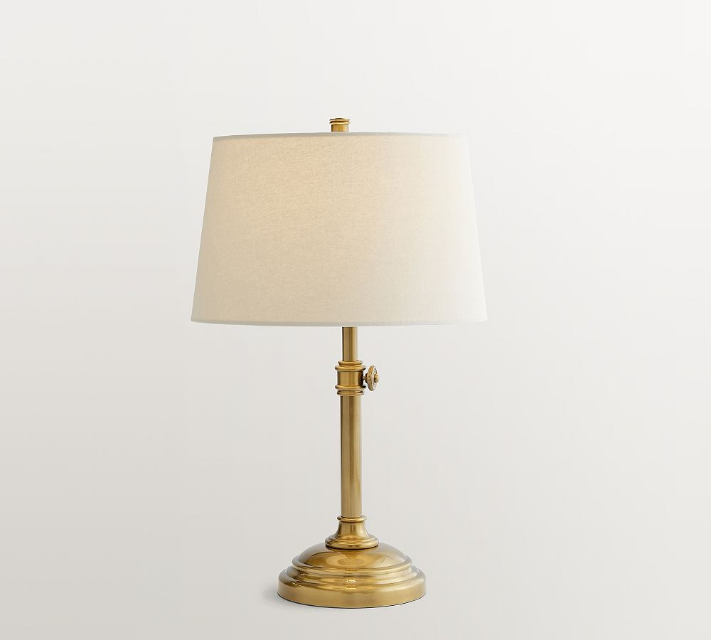Chelsea Metal Adjustable USB Table Lamp (26"-32") | Pottery Barn (US)