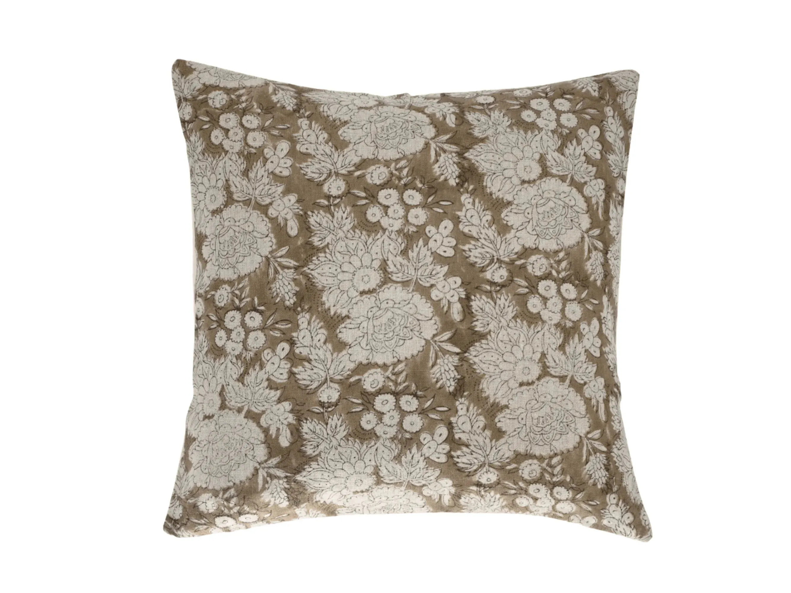 Shop Madeline Block Print Pillow Cover Online | Maple Village Lane
