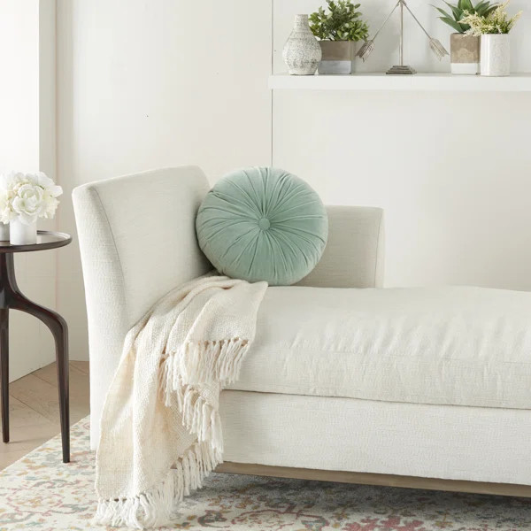 Imani Round Cotton Pillow Cover & Insert | Wayfair Professional