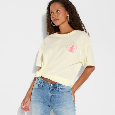 Women's Wicked Glinda Graphic T-Shirt - Cream L | Target
