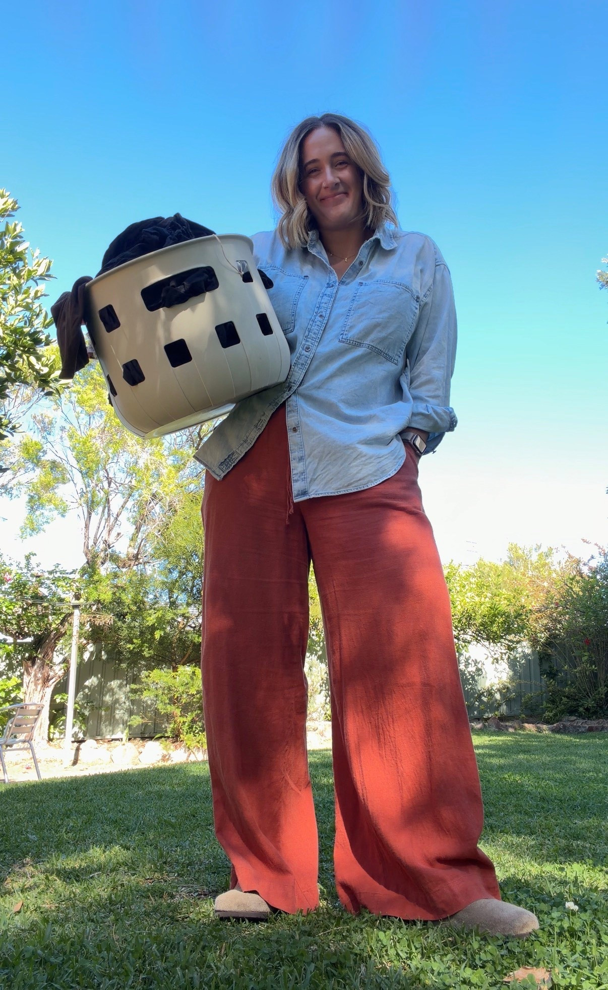 My Monday ootd for a gorgeous autumn day. Linen and denim!
It never fails🤎

#LTKaustralia #LTKautumn #LTKmidsize