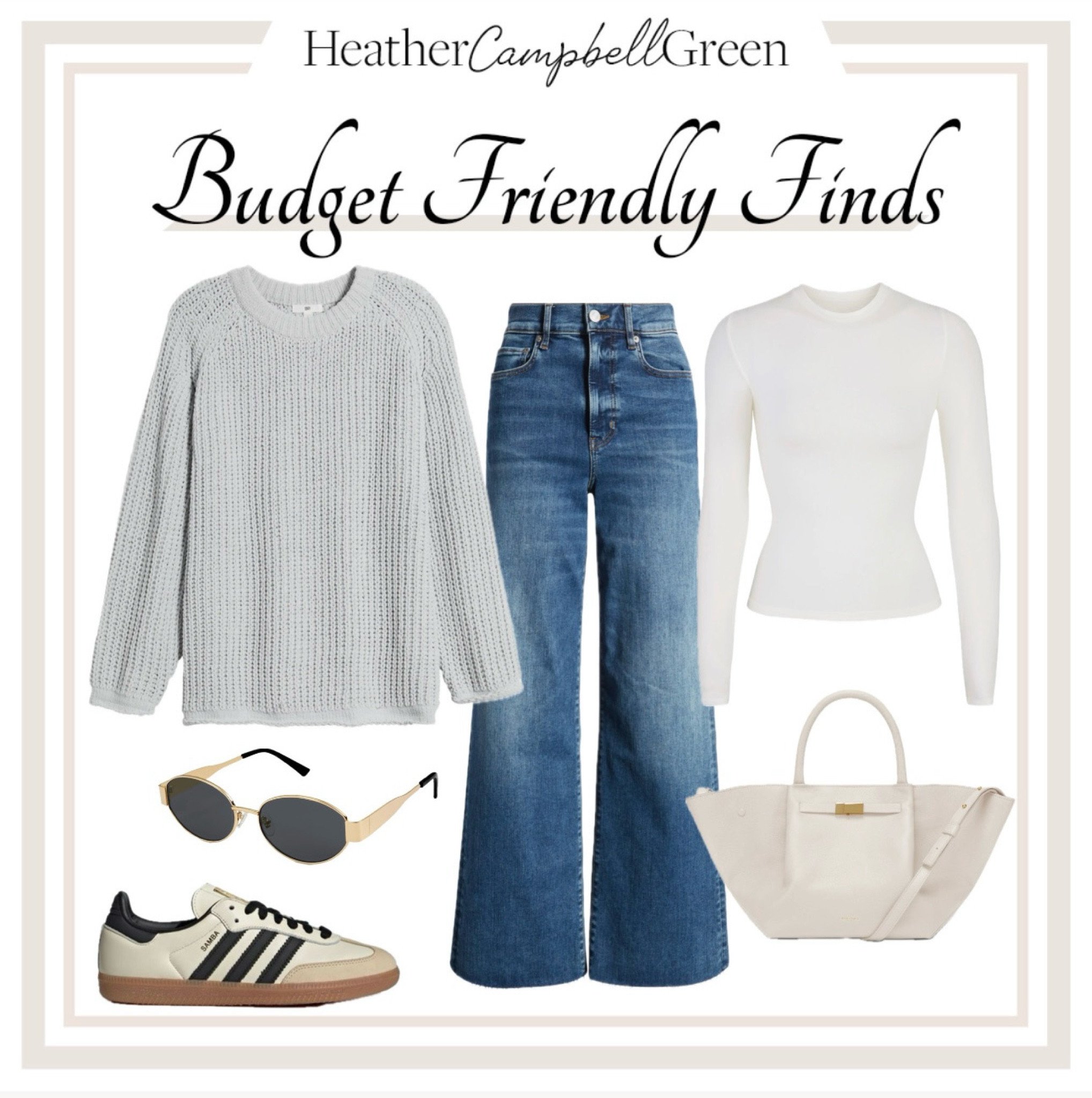 Cozy, chic, and effortlessly cool—this outfit has it all. Start with the ultimate chunky chenille sweater, perfectly slouchy with rolled edges for that relaxed yet elevated vibe. Pair it with the tried-and-true bestselling fitted long-sleeve tee for a flattering silhouette you’ll love.

Add a stunning structured off-white tote (a timeless, year-round staple), the Amazon viral sunglasses everyone’s raving about, and the go-with-everything Adidas sneakers for the perfect finishing touch. 

#LTKStyleTip #LTKSaleAlert #LTKHoliday