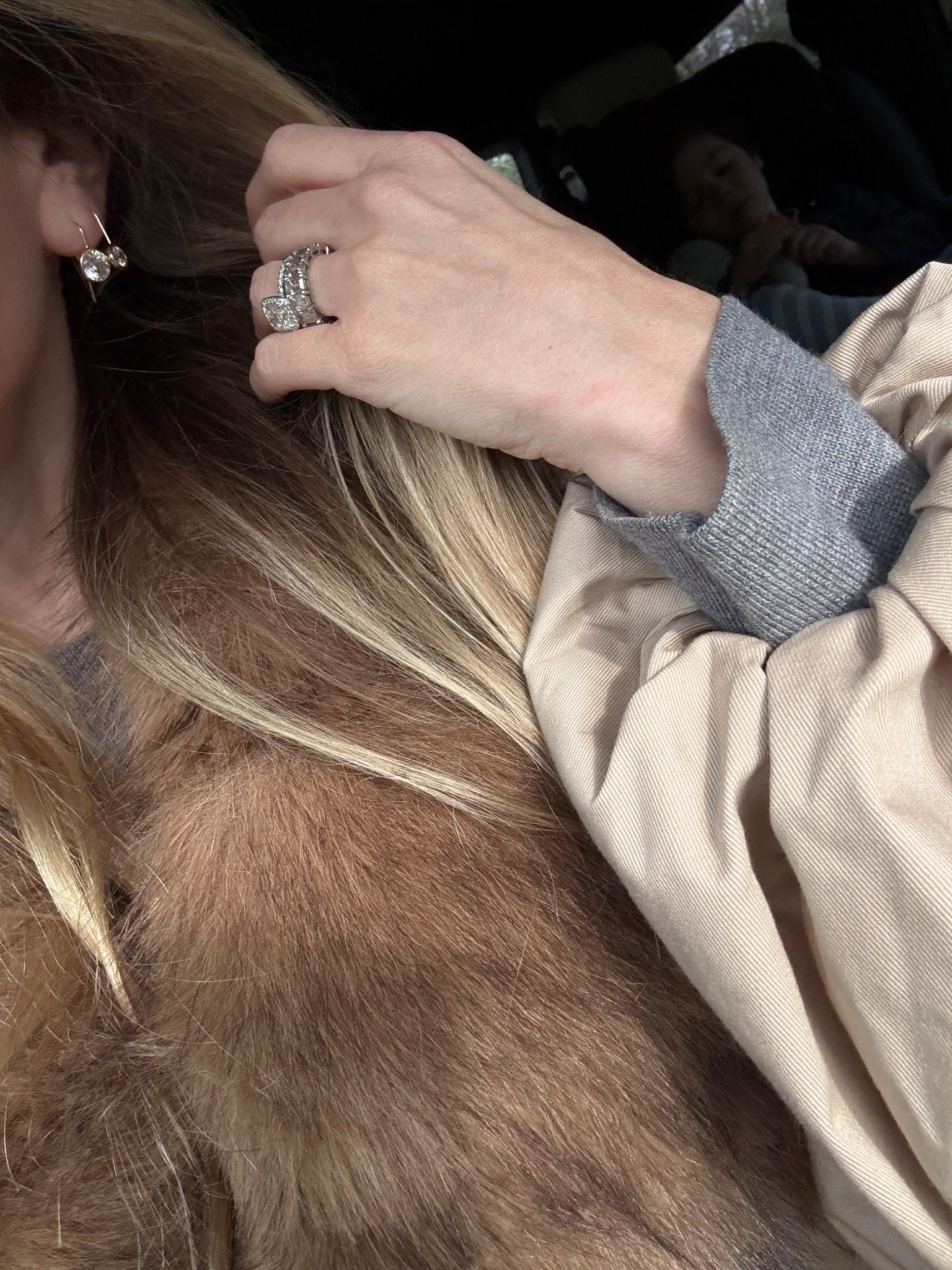 These beautiful earrings, on sale! 25% off. 10mm in my first whole and 8mm in my second. Also we’re having a cold snap and this jacket is perfect. 

#LTKdayinmylife #LTKootd #LTKmomlife