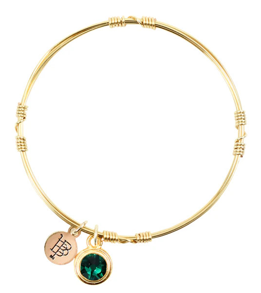 Birthstone Bangle Stacker | Bourbon and Boweties