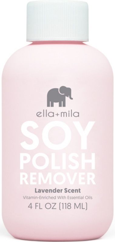 ella+mila Soy Nail Polish Remover Lavender Scented | Ulta Beauty | Ulta