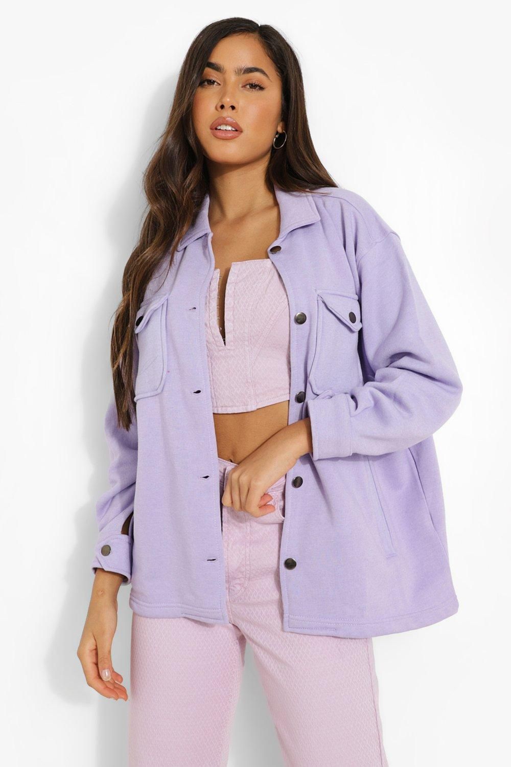 Soft Touch Shacket | Boohoo.com (UK & IE)