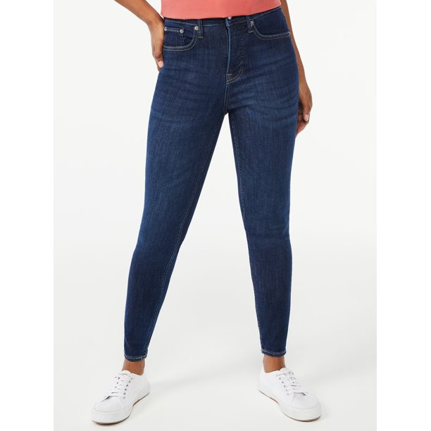 Free Assembly Women's High-Rise Jeggings - Walmart.com | Walmart (US)