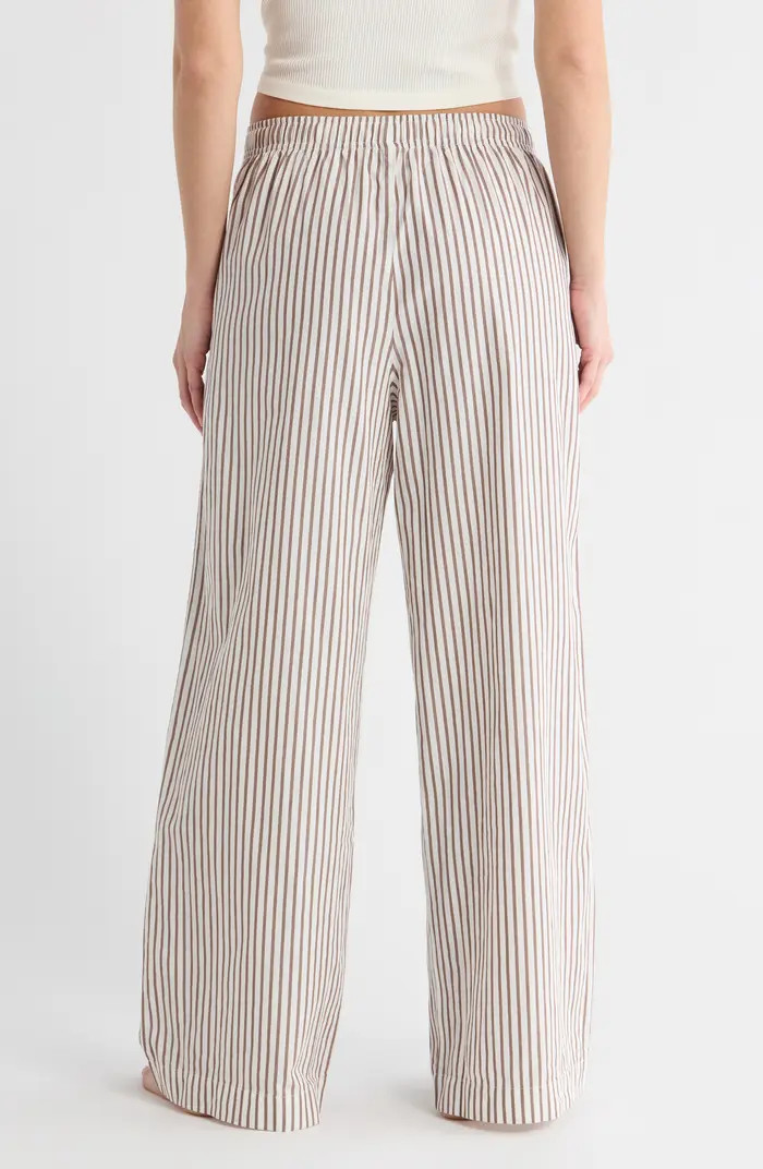 Cotton Poplin Pajama Pants | Nordstrom