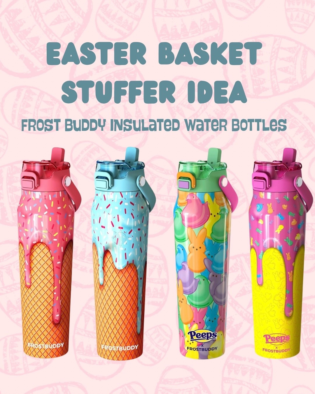 Easter basket stuffer idea 🐣💐

These 32 oz Frost Buddy insulated tumblers are TOO fun for spring! The Easter prints are perfect for kids, tweens, and teens — and I’m loving the ice cream designs for your baseball + softball players heading into spring season ⚾️🍦

Cute ✔️ Practical ✔️ Keeps drinks cold all day ✔️

Such a fun non-candy basket idea that they’ll actually use long after Easter!

Linking all my favorite prints in LTK 🤍
#LTKfinds #EasterBasketIdeas #SpringFinds #BaseballMom #SoftballSeason 

#LTKKids #LTKSeasonal #LTKmomlife