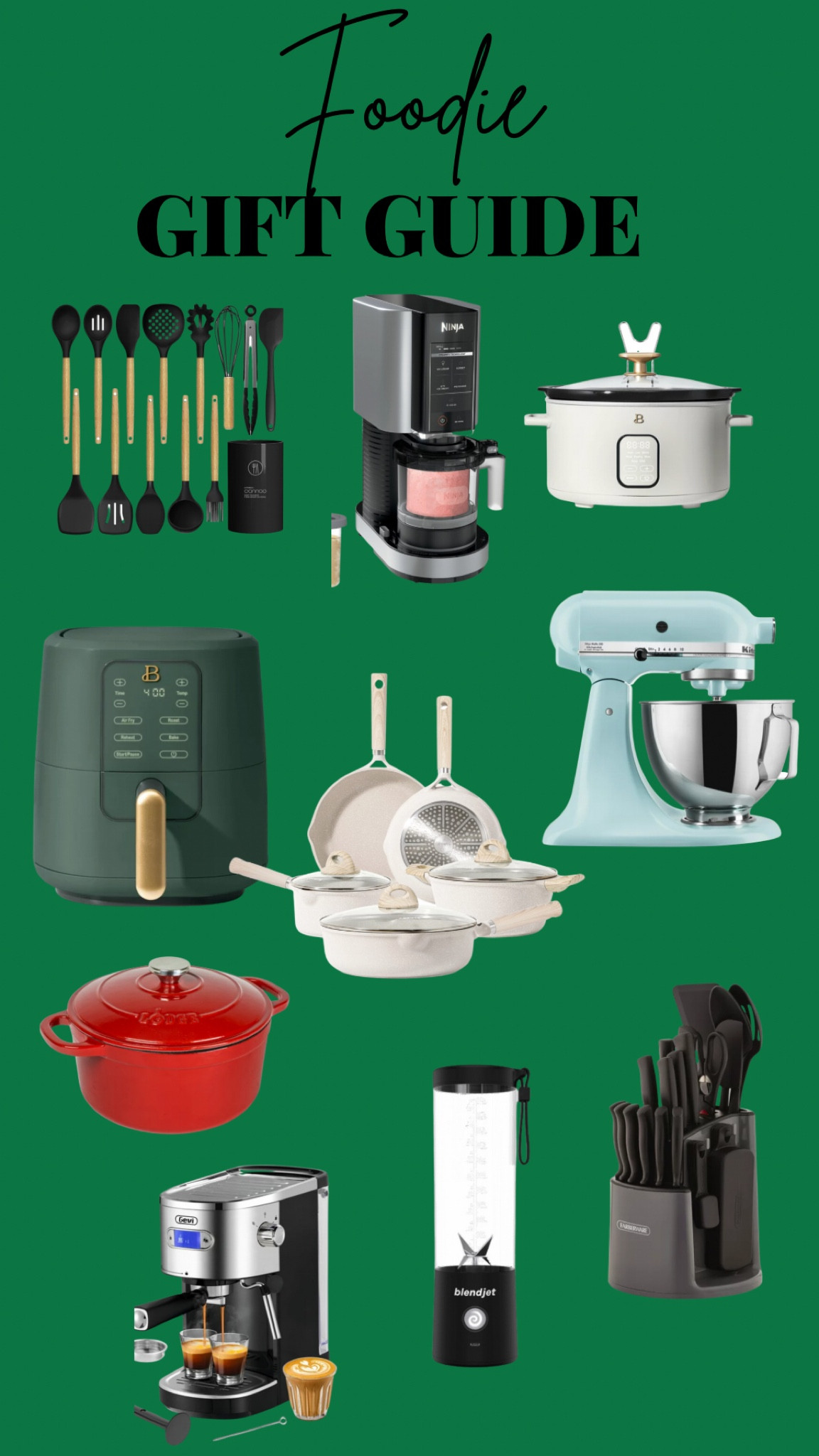 Gift guide for all the cooks and foodies in your life! 


#LTKGiftGuide #LTKCyberWeek #LTKsalealert