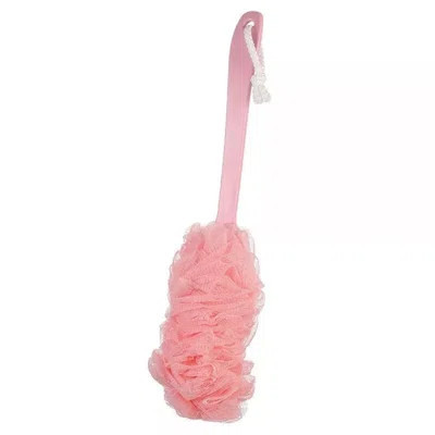 Bath Loofah Sponge Brush Shower Long Handle Back Scrubber Bathing Accessories- | Wayfair North America