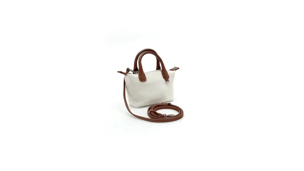 No Boundaries Women's Mini Tote Crossbody Bag, Cream | Walmart (US)