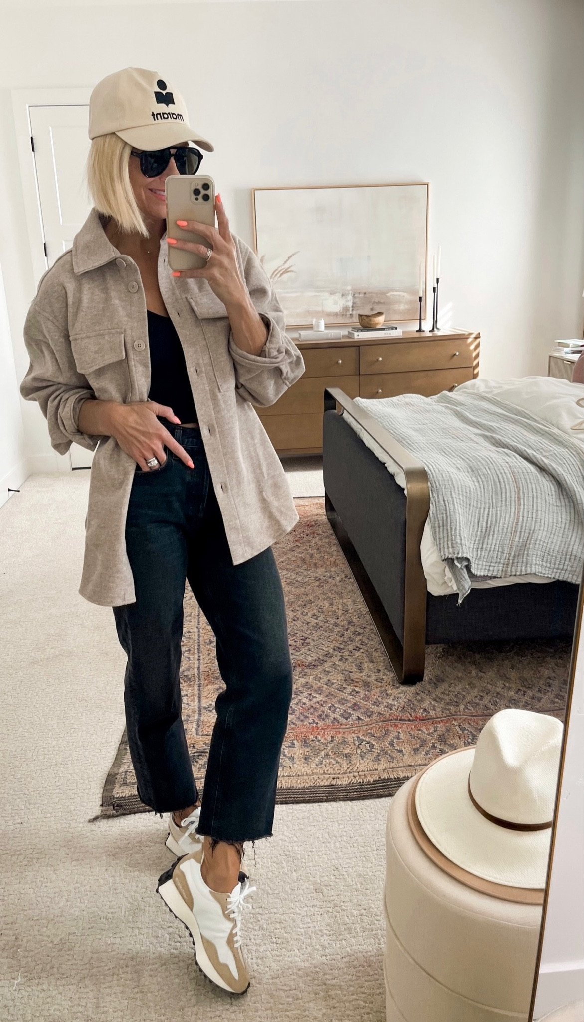 20% OFF SHIRT JACKET, VEST & BLAZER!Neutral, casual Fall style. Add a blazer for a trendy vibe, cropped puffer vest for a sporty look, or shirt jacket for a cozy-casual look. 

Vest— wearing M, runs tts
Shirt jacket- wearing S, runs big
Blazer- wearing S, runs big
Tank - wearing m/l
Jeans— wearing 27, runs tts

H&M

#LTKSeasonal #LTKfindsunder50 #LTKshoecrush