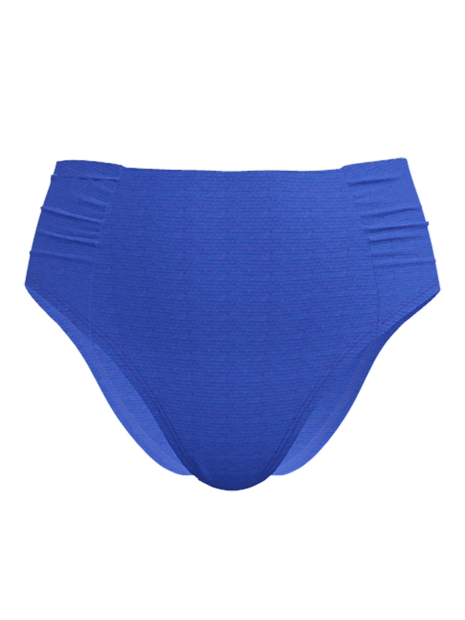 Time and Tru Women's Ruched Side Bikini Swim Bottoms | Walmart (US)