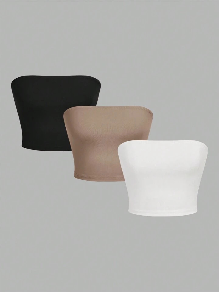 CA$10.09               12% OFF For orders CA$40.00+12% OFF For orders CA$40.00+ SHEIN EZwear 3pcs... | SHEIN