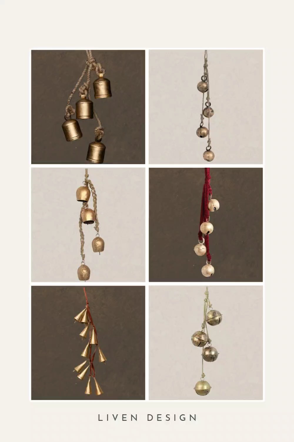 Hanging bells decor. Christmas decor. Front door decor

#LTKHoliday #LTKSeasonal #LTKHome