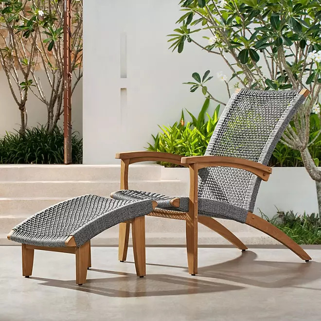 Member’s Mark Teak & Rope Adirondack Chair - Sam's Club | Sam's Club