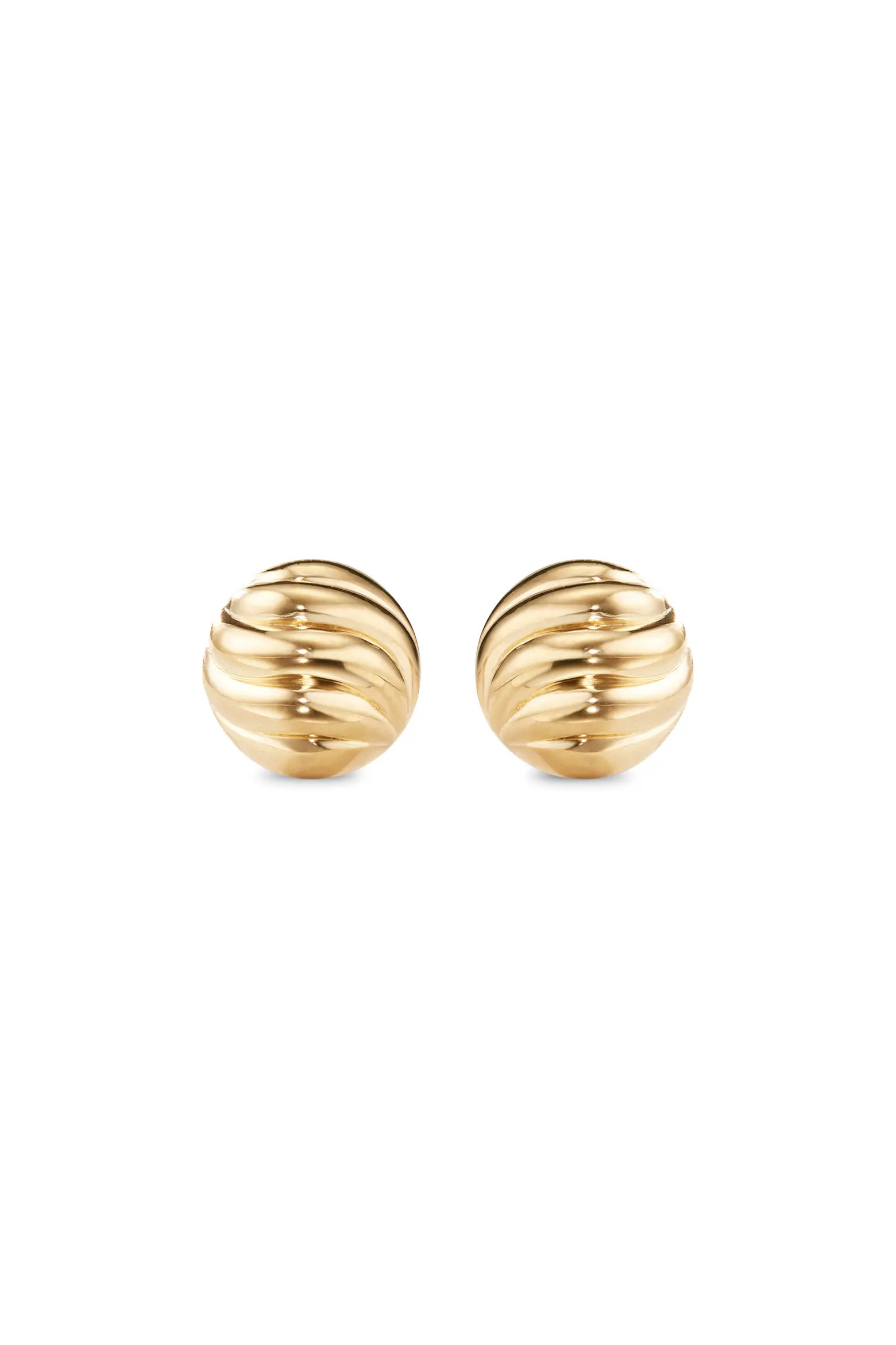 'Sculpted Cable' Stud Earring in Gold (Women) | Nordstrom | Nordstrom