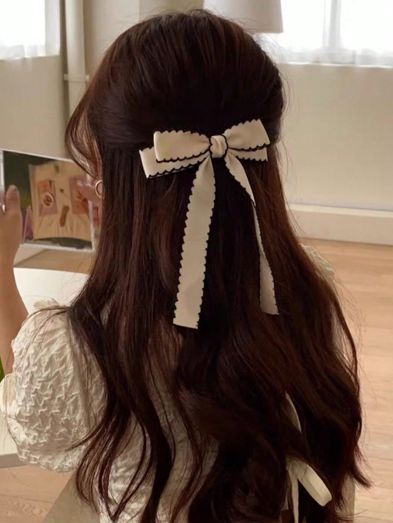 1pc Women Bow Decor Fashionable Hair Clip For Daily Life | SHEIN
