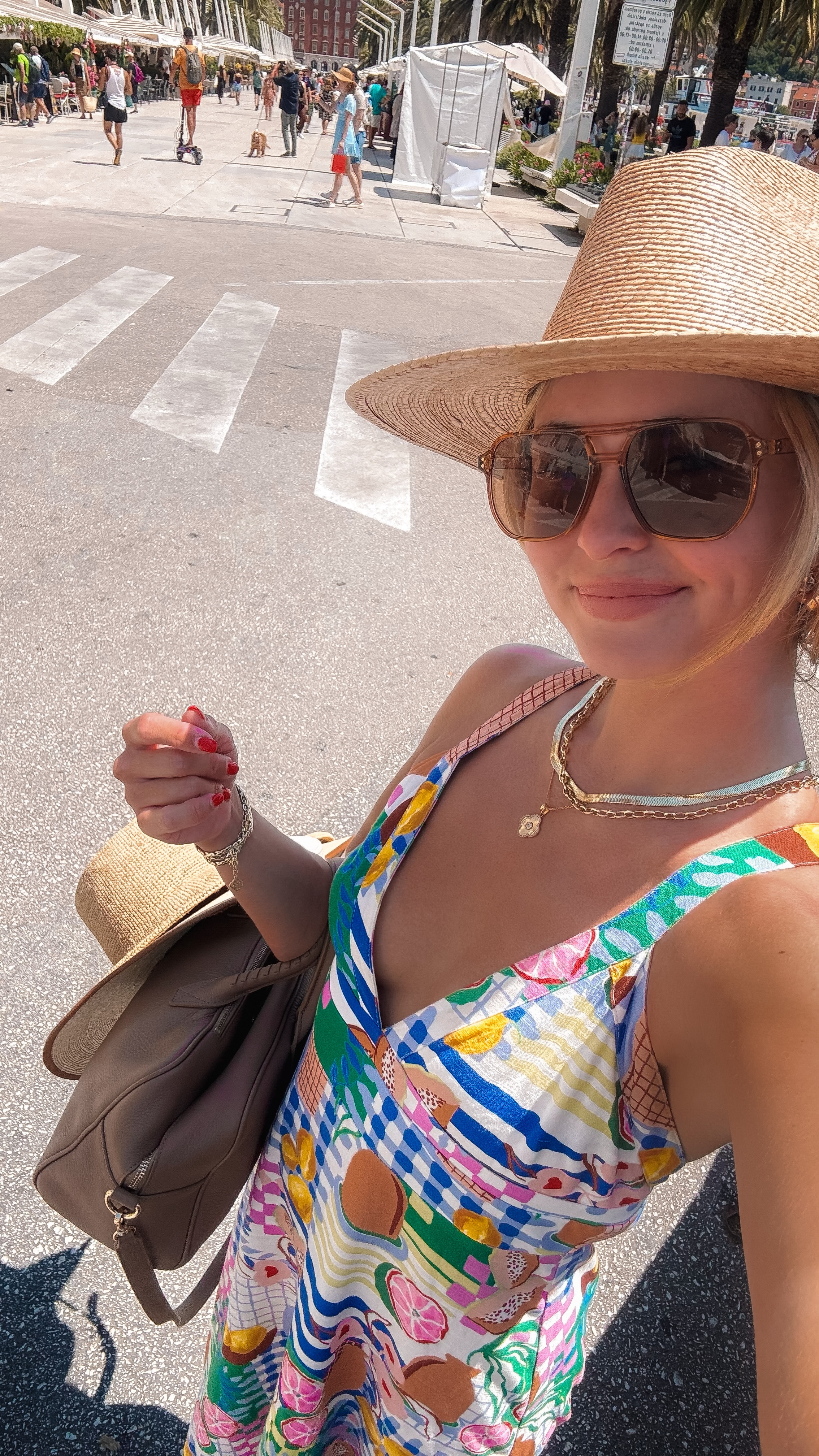 Colorful dress + straw accessories for a sunny day in Croatia. Travel bag linked—my favorite for every trip! 

#RevolveStyle #VacationOutfit #TravelLook #CroatiaStyle #SummerEssentials


 

 