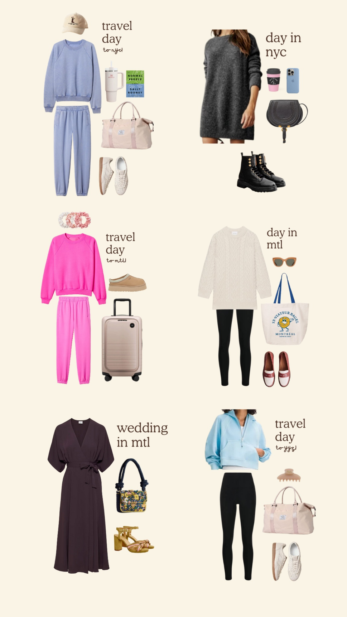 Everything I’m packing for NYC and Montreal!

#LTKStyleTip #LTKWedding #LTKTravel
