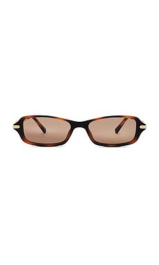 Le Specs Bamboozler Sunglasses in Tort Teak Mono from Revolve.com | Revolve Clothing (Global)