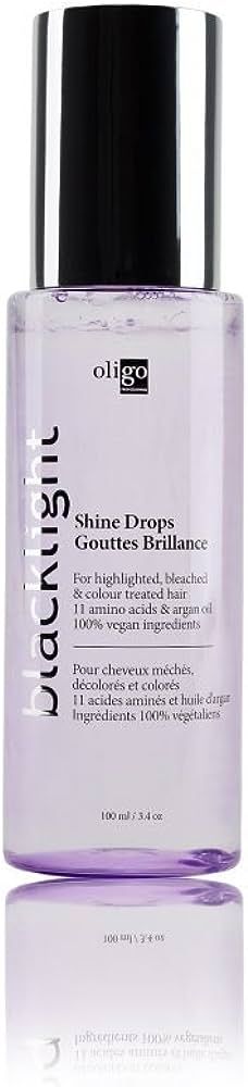 Blacklight Hair Shine Drops by Oligo Professionnel | Anti Frizz Hair Serum with 11 Amino Acids an... | Amazon (US)