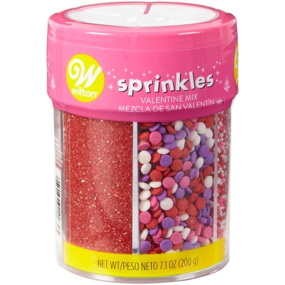 Wilton Valentine's Day Mix Sprinkle Assortment - 7.1oz | Target