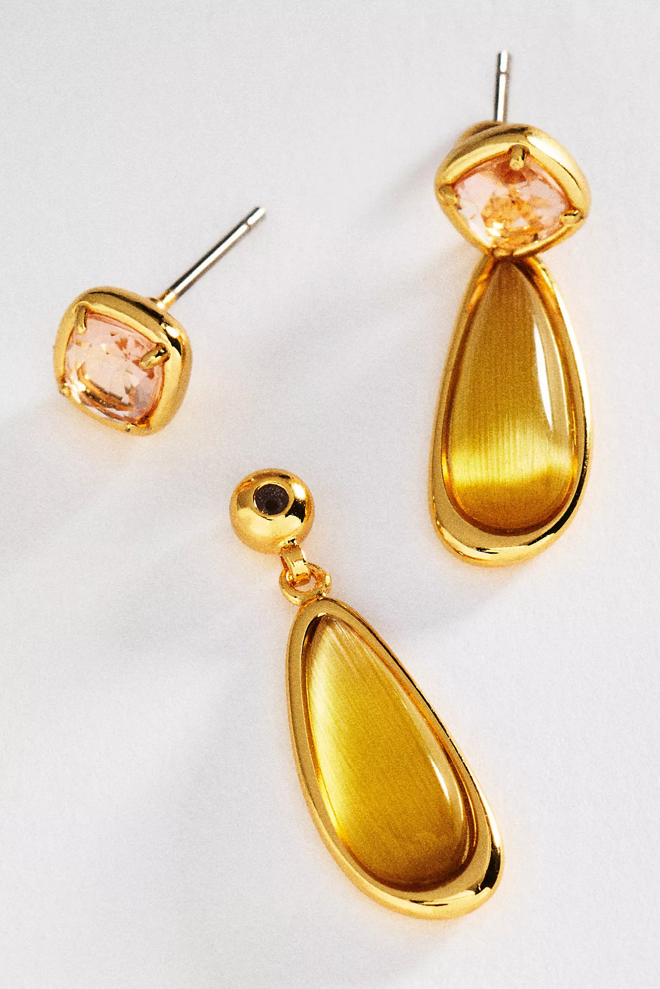 Semi-Precious Stone Drop Earrings | Anthropologie (US)