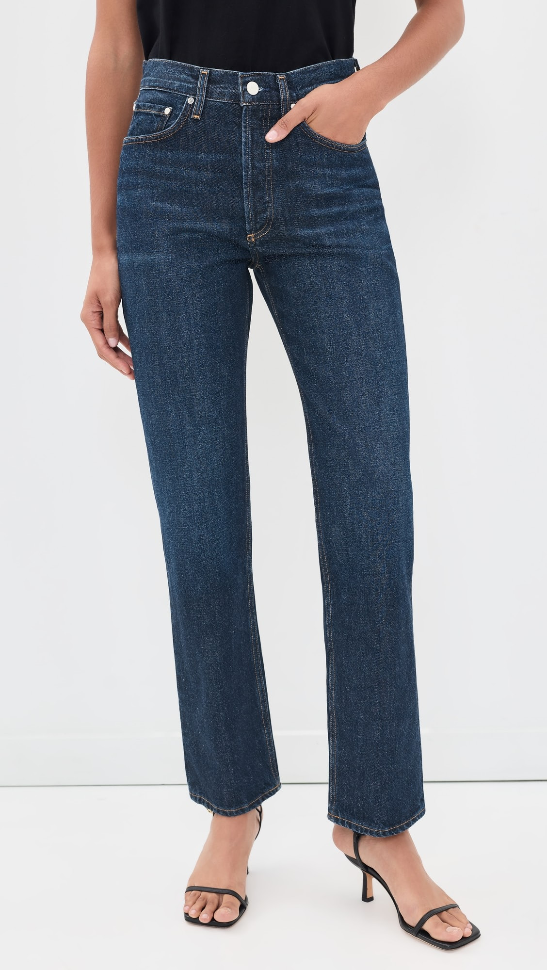 AGOLDE Lana High Rise Vintage Straight Jeans | Shopbop | Shopbop
