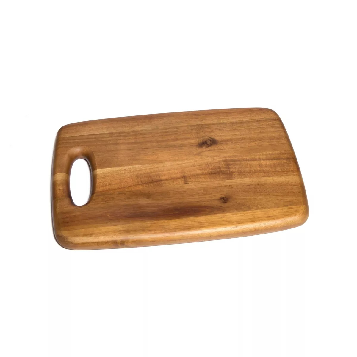 15" x 10" Acacia Cutting Board with Cut Out Handle - Lipper International | Target