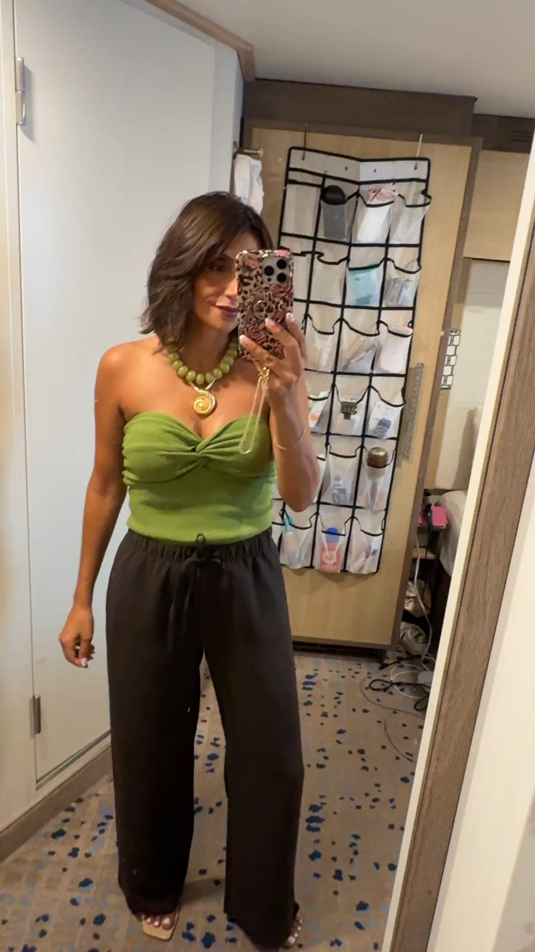 Cruise dinner outfit 
Amazon top 
Aritzia lodge pants size small regular length

#LTKgrwm #LTKTravel #LTKOver40