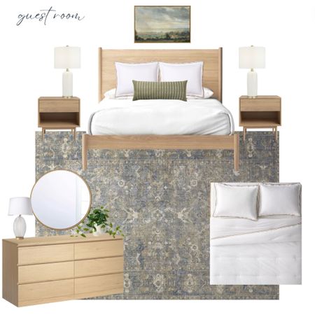 Part of my affordable spec home collection, this coastal/Scandi bedroom is colorful, pretty, and so easy on the wallet!

#LTKsalealert #LTKfindsunder50 #LTKhome