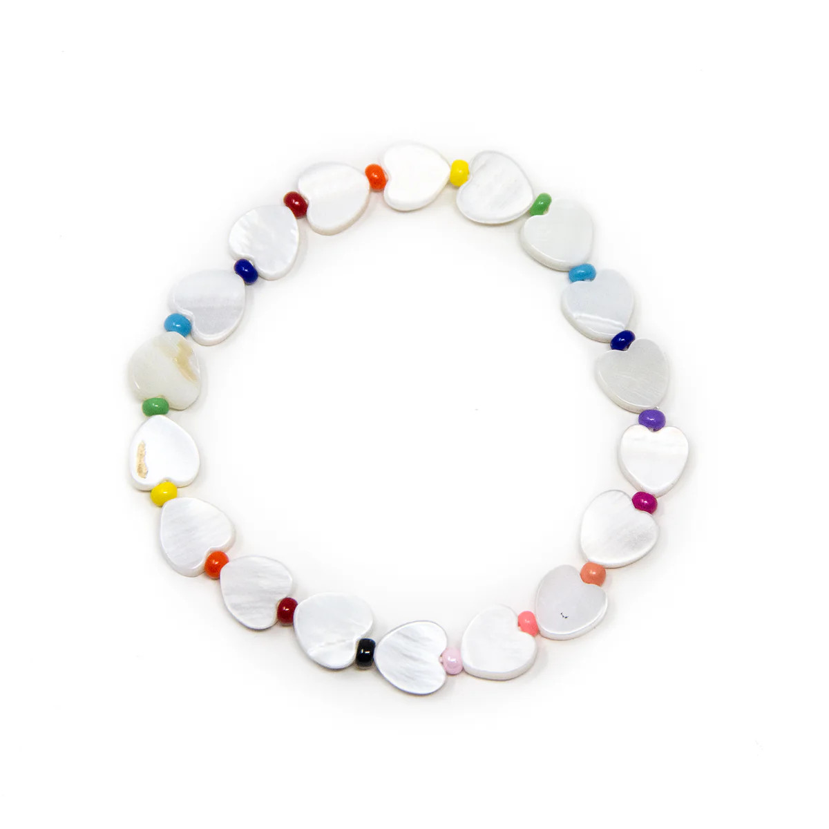 Rainbow Heart Dottie | Allie + Bess