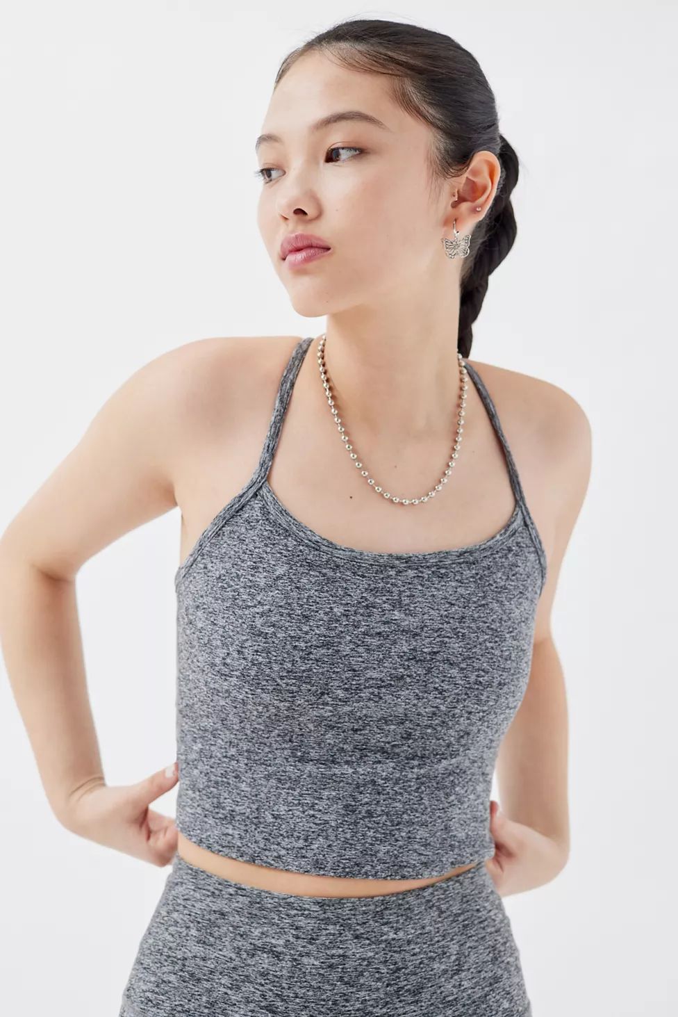 Beyond Yoga Space-Dye Slim Racerback Tank Top | Urban Outfitters (US and RoW)