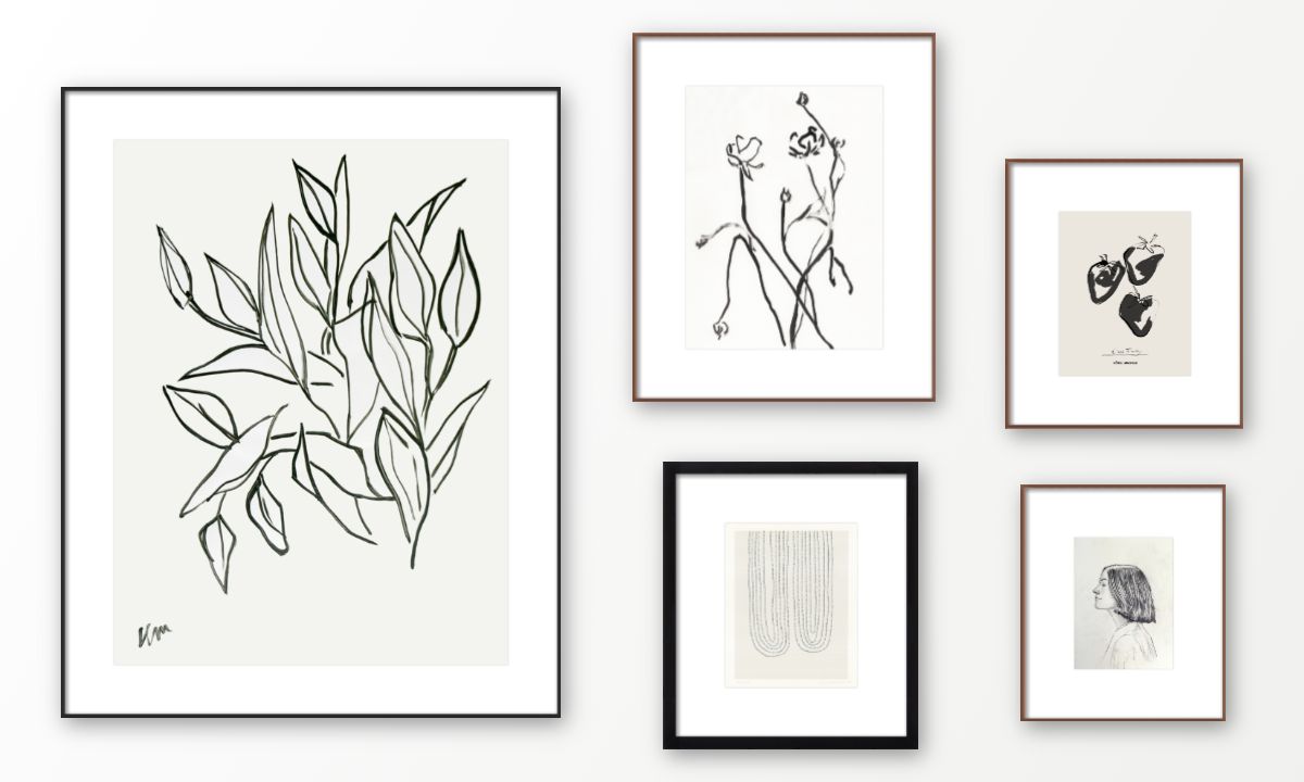 Monochromatic Mood on Artfully Walls | Artfully Walls