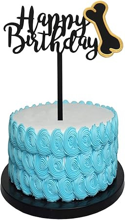 DIY Happy Birthday Cake Topper Acrylic, Birthday Cake Dog Topper Birthday Decorations, Happy Birt... | Amazon (US)